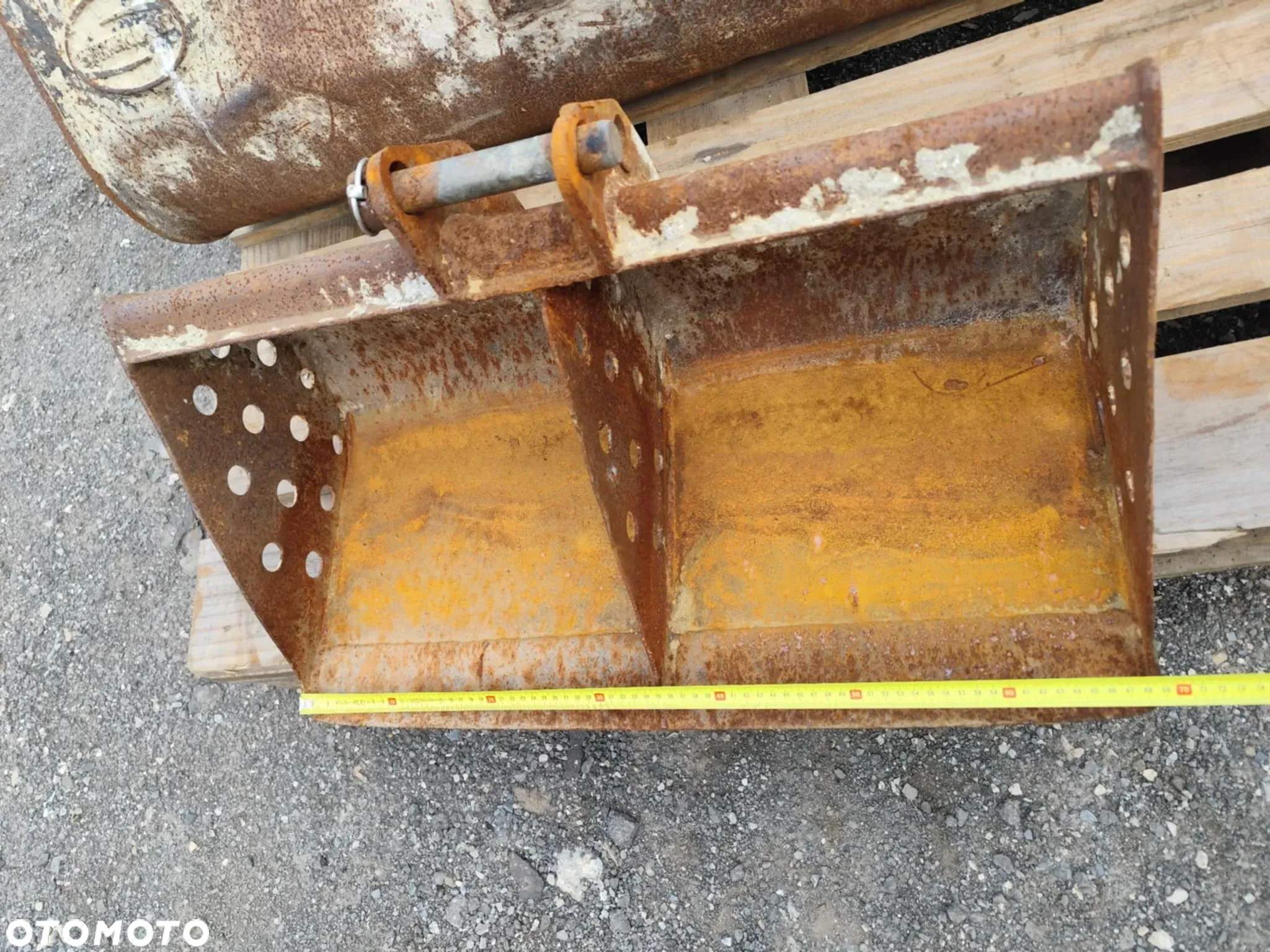 Łyżka do koparki minikoparki 70cm fi25 - 7