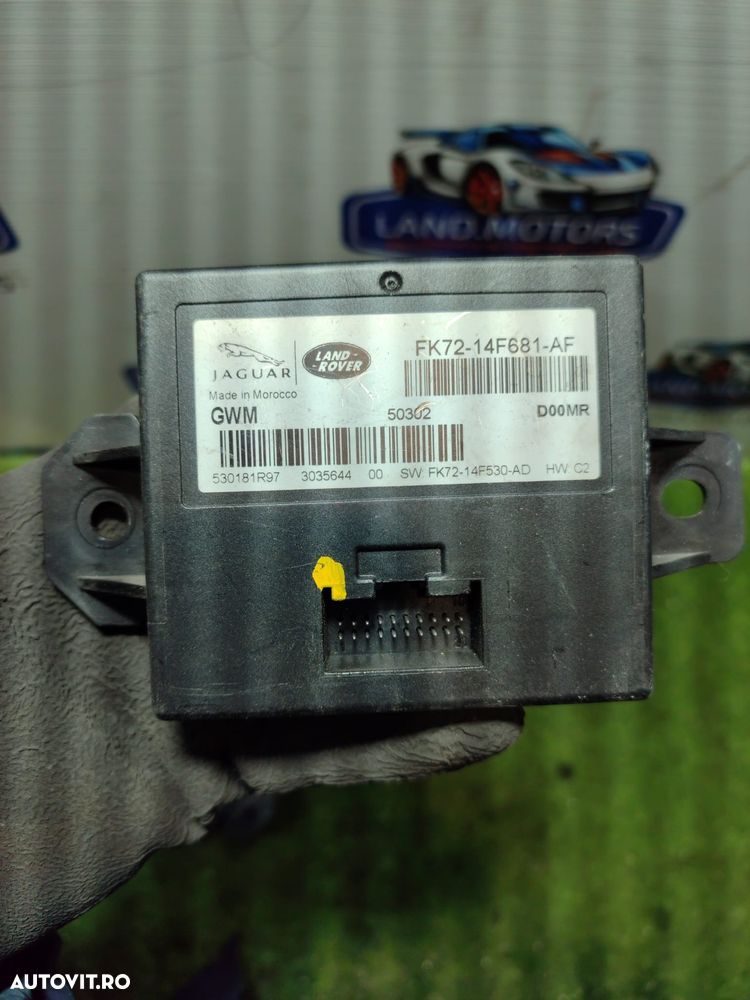 MODUL SENZORI PARCARE PDC + MODUL CONTROL GATEWAY JAGUAR XF S PREMI 2013 3.0 DIESEL / BERLINA 2009-2015 / LAND ROVER DISCOVERY 3 2.7 DIESEL 2007 / 2005-2009 COD OEM DX23-14F681-AG / FK72-14F681-AF - 8