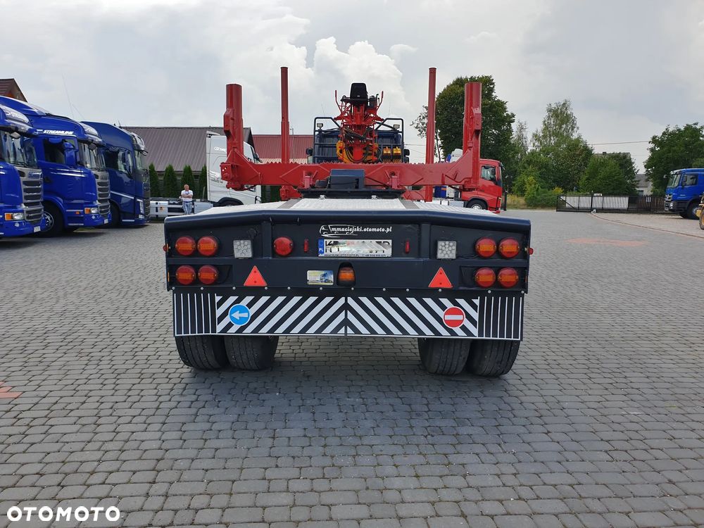 Scania R560 v8 6X4 DŻWIG LOGLIF 241 SL do lasu / drewna / dłużcy - 13