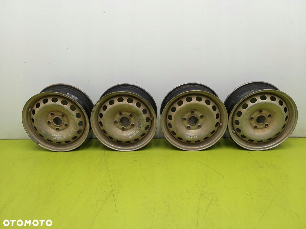 Felgi stalowe VW CADDY III 2004-2010 6 J 15 ET 47 5X112 - 1