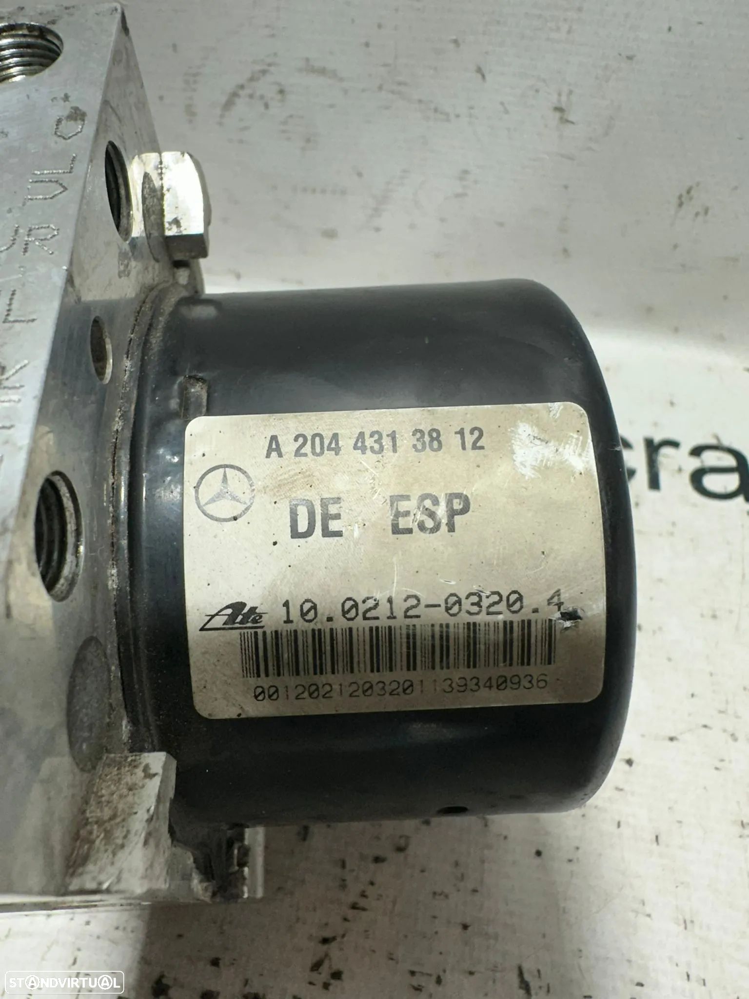 .Modulo ABS Bloco Hidráulico Mercedes Benz A 204 431 38 12 - 10.0212-0320.4 - 1