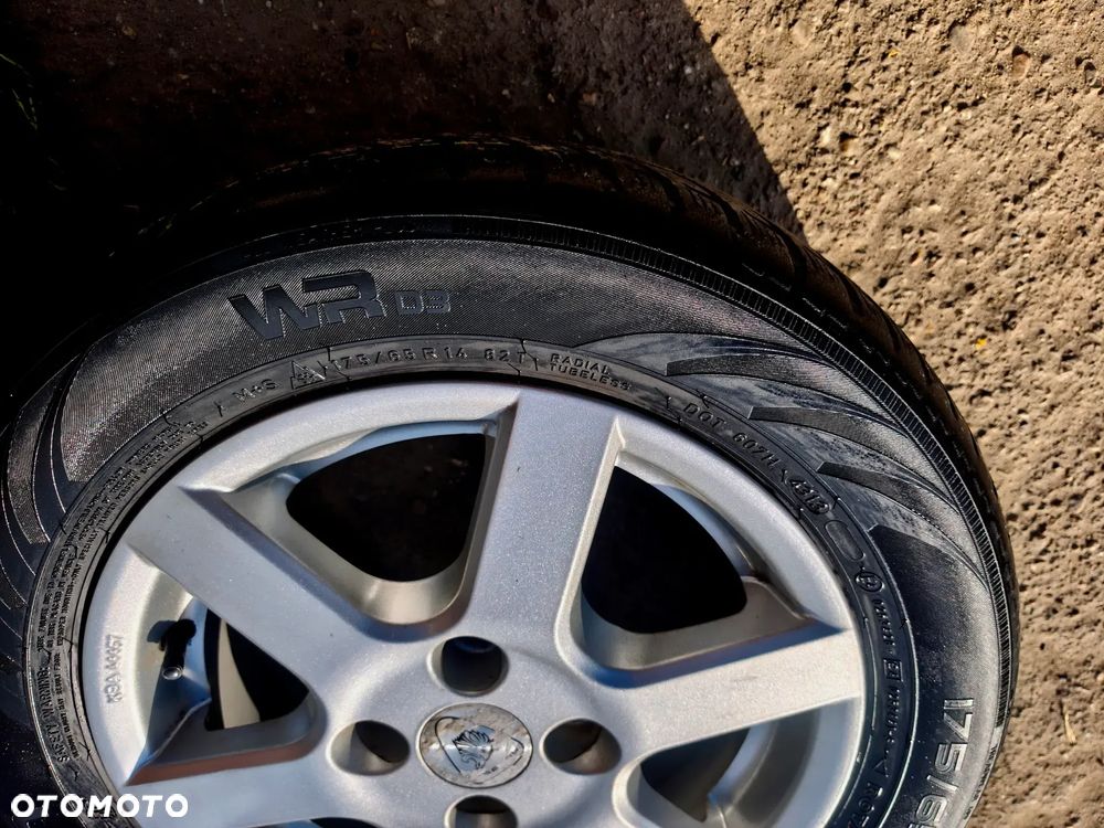 4x98 Felgi Aluminiowe Alufelgi 14 Koła Zimowe Zima FIAT 500 500C ALBEA QUBO FIORINO BRAVA BRAVO DOBLO IDEA PALIO SIENA SEICENTO PUNTO PANDA FORD KA II 2 LANCIA YPSILON ALFA ROMEO 145 146 CITROEN NEMO PEUGEOT BIPPER Legnica ALU-RAD 4,5mm 175/65 - 11