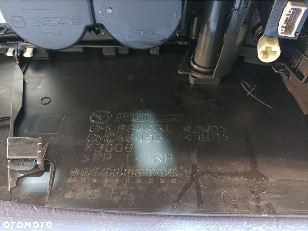 MAZDA 6 III GJ LIFT TUNEL ŚRODKOWY PODŁOKIETNIK SKÓRA EU GML864961 - 16