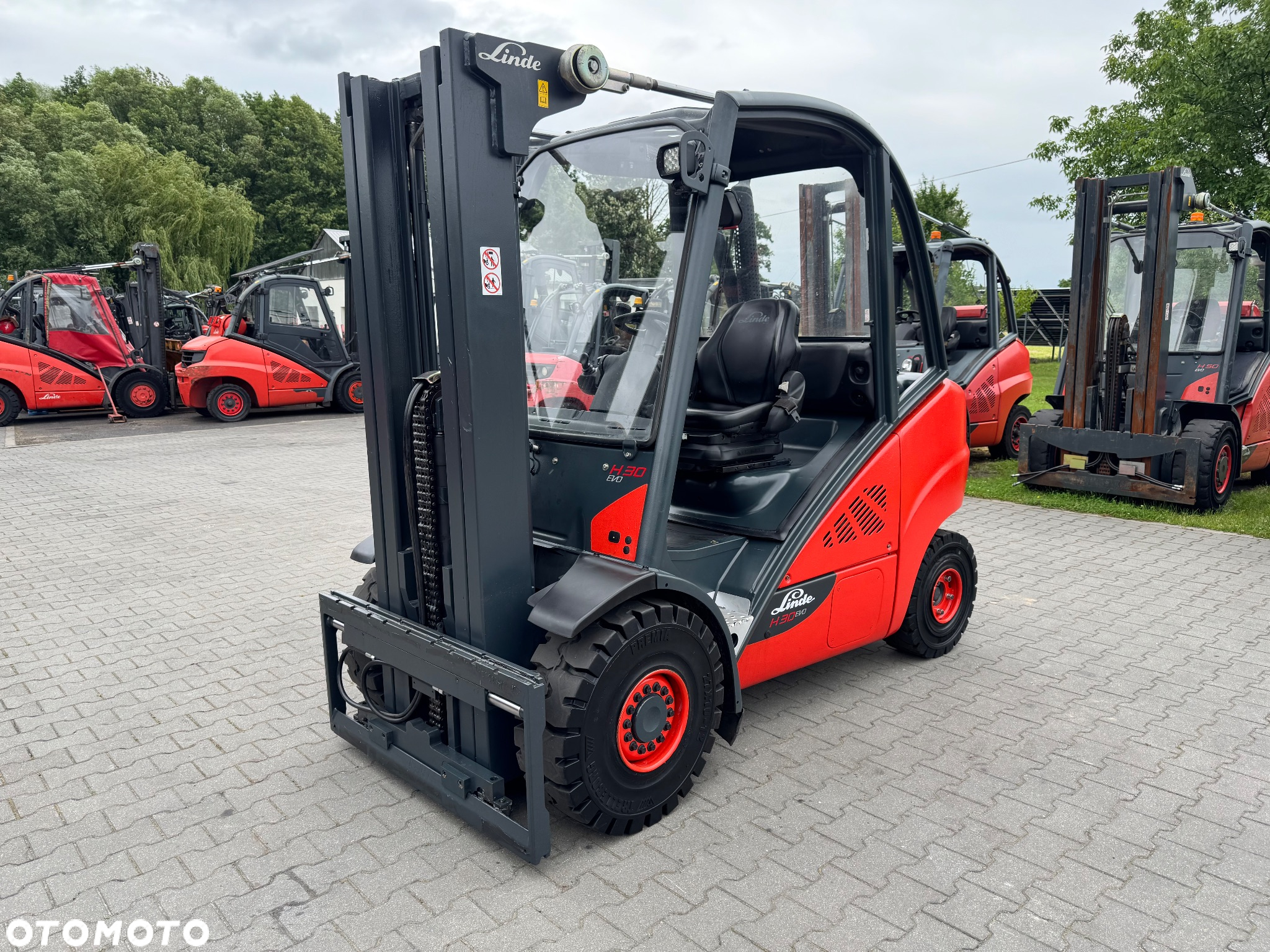 Linde Linde H30D EVO 2017r tylko 5150mth triplex  przesuw h35 h25 toyot - 5