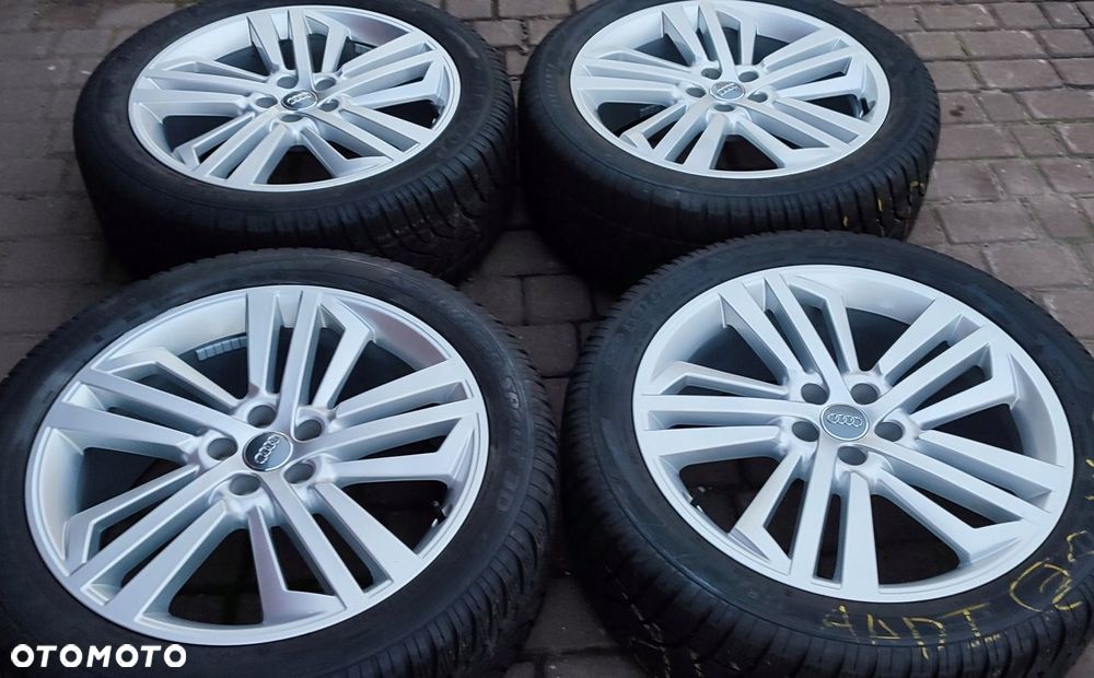 Koła Zimowe Oryg. Audi Q5 SQ5 20 cali 5x112 Dunlop 255/45/20 2022r 4x6,5mm - 1