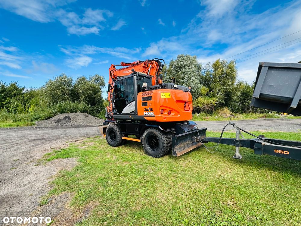 Hitachi Zx145W Rototilt,System Leica 3D,Przyczepa Polecam!!! - 3