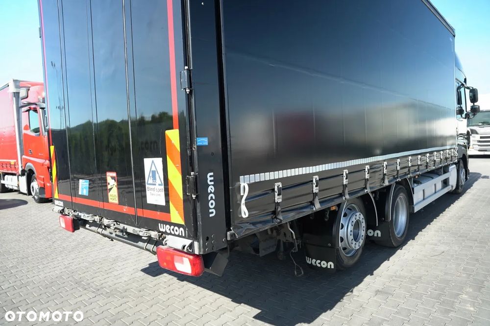 DAF XF 480 / FIRANKA 7,7 M  / SSC / 6X2 / KLIMA POSTOJOWA / OŚ PODNOSZONA / - 11