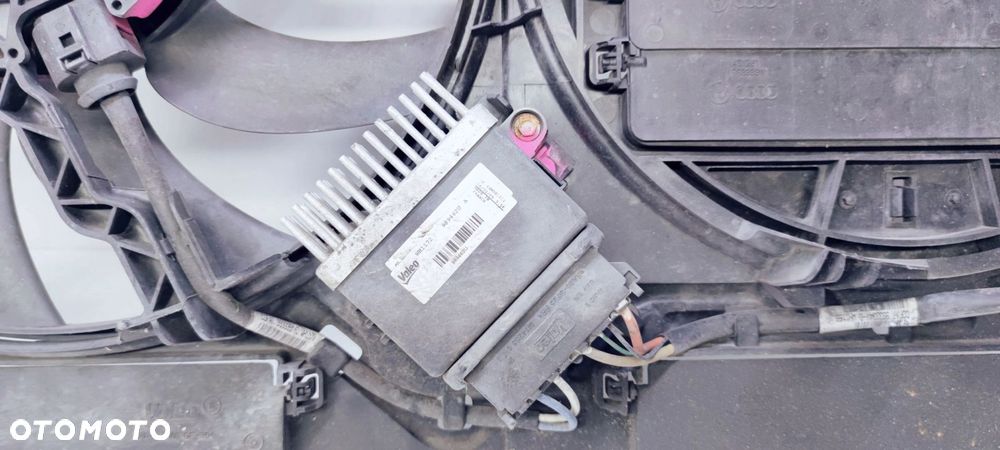 WENTYLATOR + OBUDOWA AUDI A4 B8 A5 Q5 8K0121003L - 2