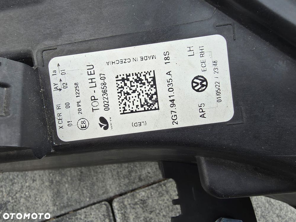 vw taigo 2g7 kompletna lampa lewa przód full led iq led matrix 2g7941035a - 13