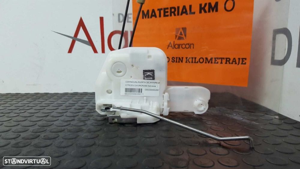 FECHADURA PORTA FRENTE ESQUERDA CITROEN C4 AIRCROSS EXCLUSIVE - 5