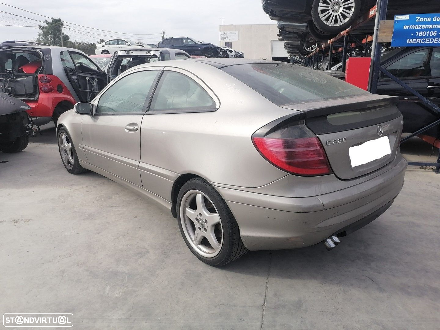 Peças Mercedes-Benz C-Class Coupe(W203) 2000 a 2007 - 13