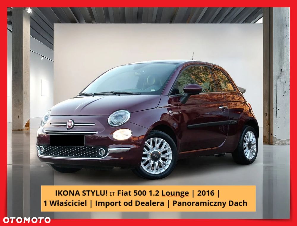Fiat 500 1.2 8V Lounge Euro6 - 1