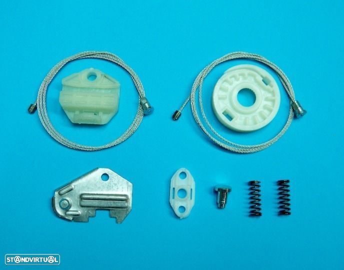 kit reparação elevador vidros Opel Astra H  portas trás 04-2010 COMPLETO Novo - 1