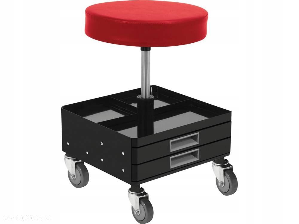 YATO TABORET STOŁEK WARSZTATOWY KÓŁKA 3 SIEDZISKO Z SZUFLADAMI YT-08795 - 4
