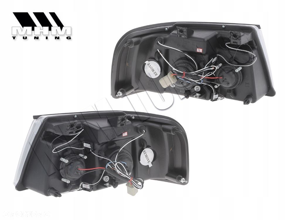 Reflektor Lampy kpl Ringi Angel Eyes Led Tuning Ford Expedition II mk 2 z24 - 2