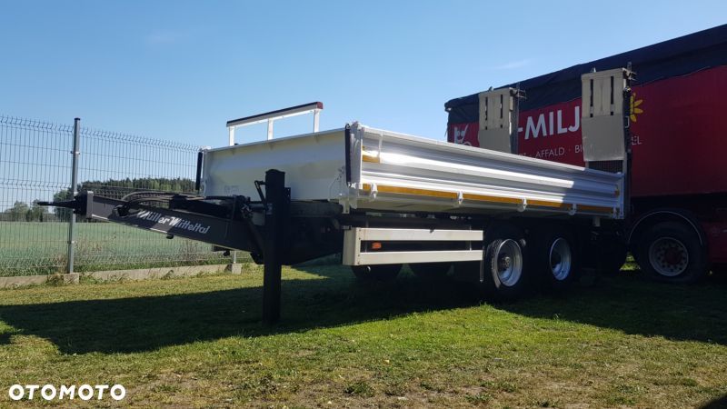 Müller-Mitteltal TANDEM WYWROTKA 14400Kg X2STRONY+NAJAZDY 3.5METRA  BURTY OTWIERANE GÓRĄ I DOŁEM - 4