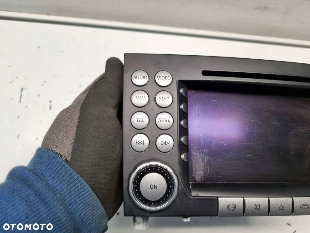 mercedes slk r171 radio radioodtwarzacz nawigacja a1718202989 - 5
