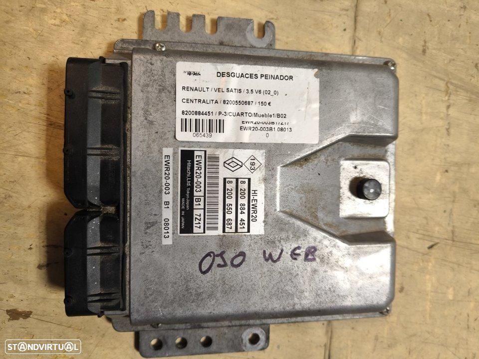 CENTRALINA DO MOTOR UCE RENAULT VEL SATIS BJ0 - 1