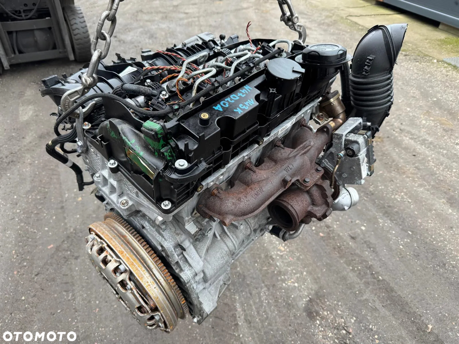 SILNIK KOMPLETNY BMW E87 E90 2.0 D 143 KONI N47D20C N47D20A - 5