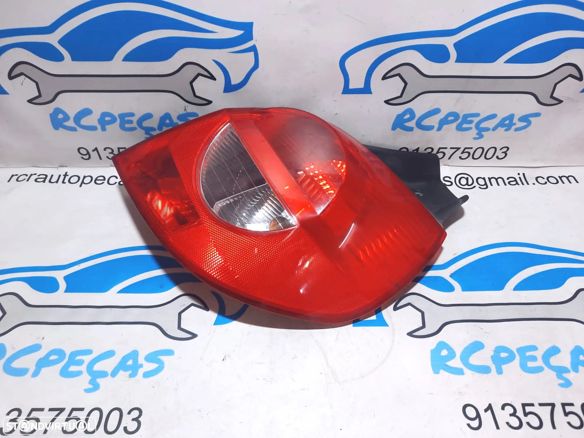 FAROLIM FAROLINS ESQUERDO DIREITO TRASEIRA TRÁS RENAULT CLIO III 3 MK3 FASE II 2 8200886925 8200886946 - 3