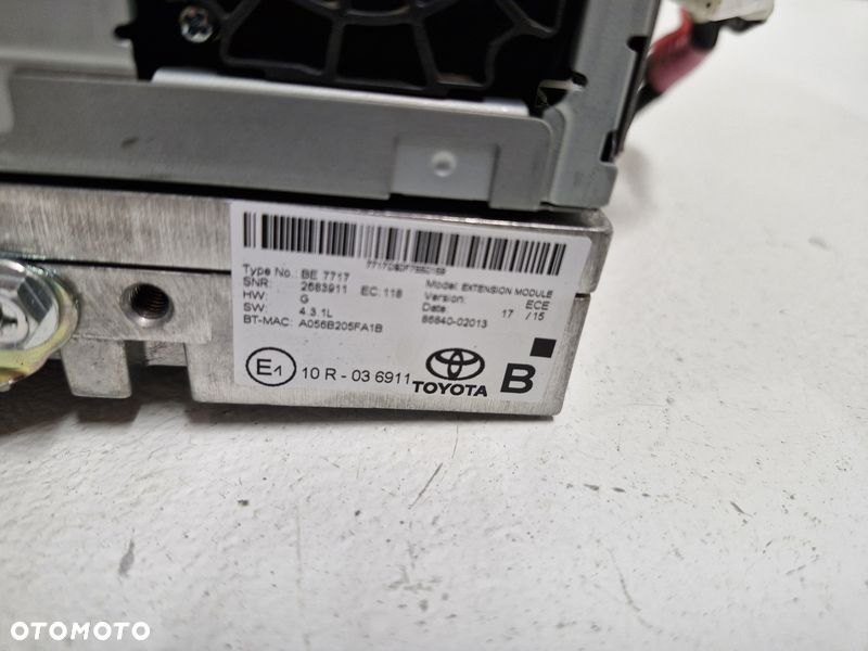 toyota verso lift radio fabryczne harman cd navi bluetooth 86140-0f061 - 10