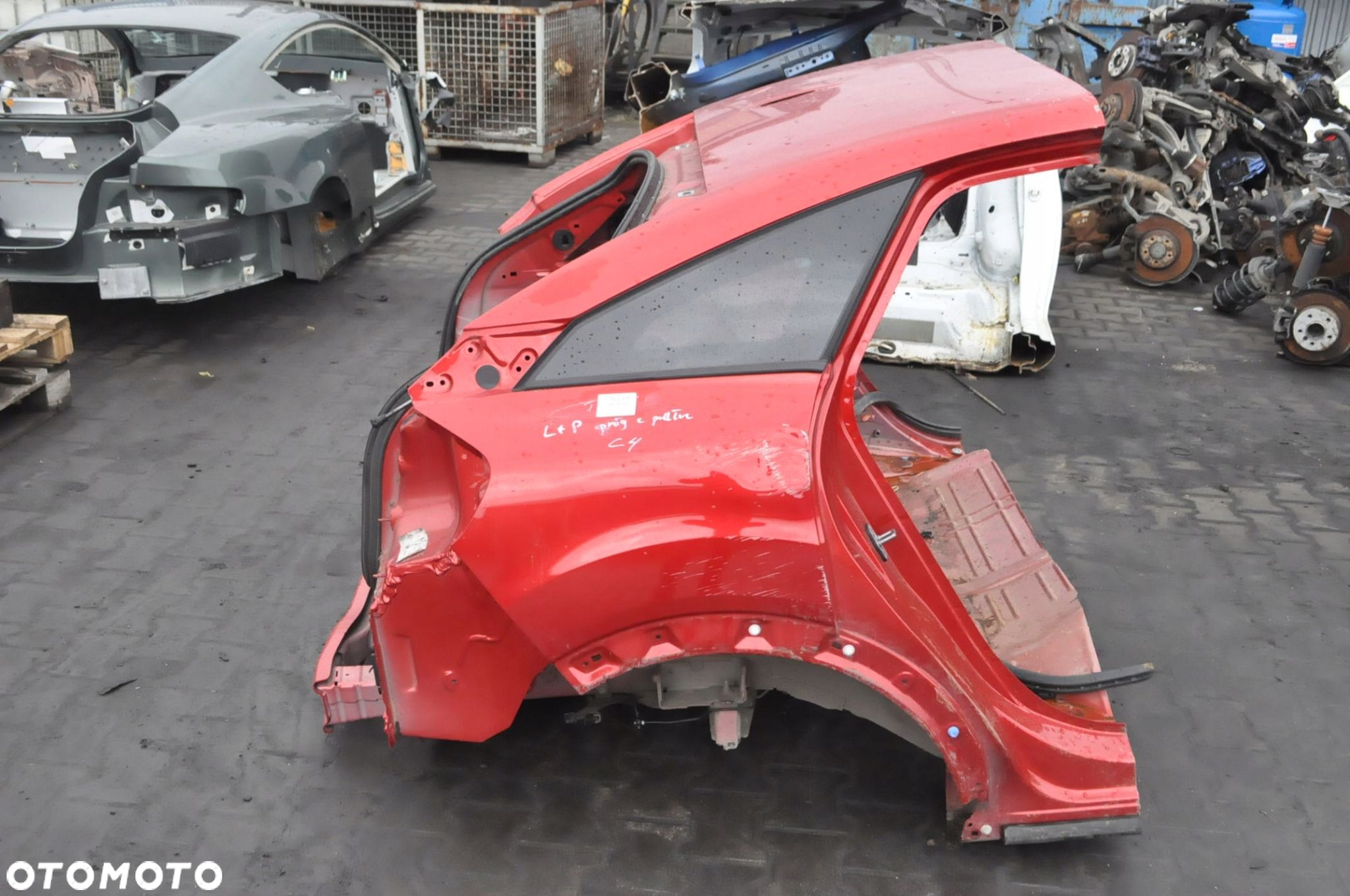 CITROEN C4 III CAŁY TYŁ DUPA PAS WANNA ĆWIARTKA - 12