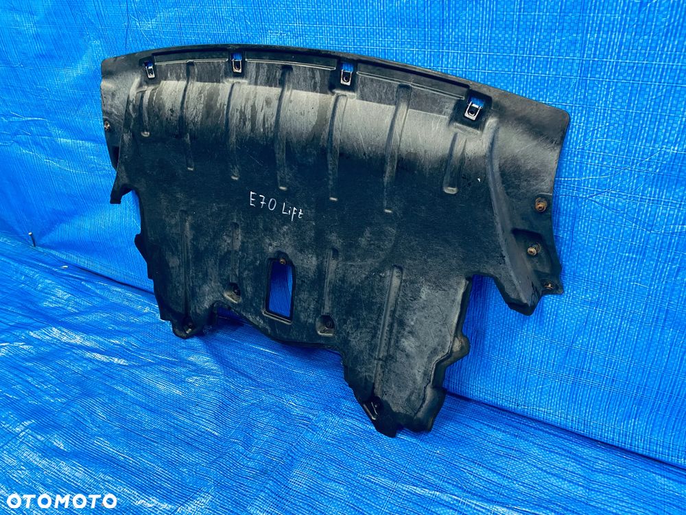 OSŁONA PŁYTA PODWOZIA POD SILNIK ŚRODKOWA BMW X5 E70 3.0D N57 LIFT LCI 11R ; 7233967 7233967-01 ORYGINAŁ - 7