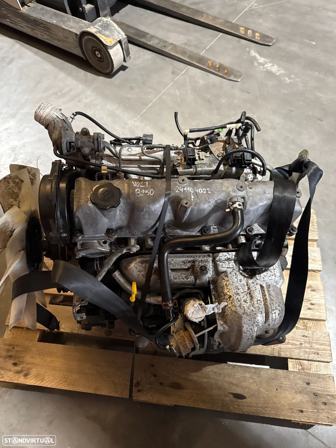 Motor Mazda B2500 2.5 115Cv Ref: WL-T - 1