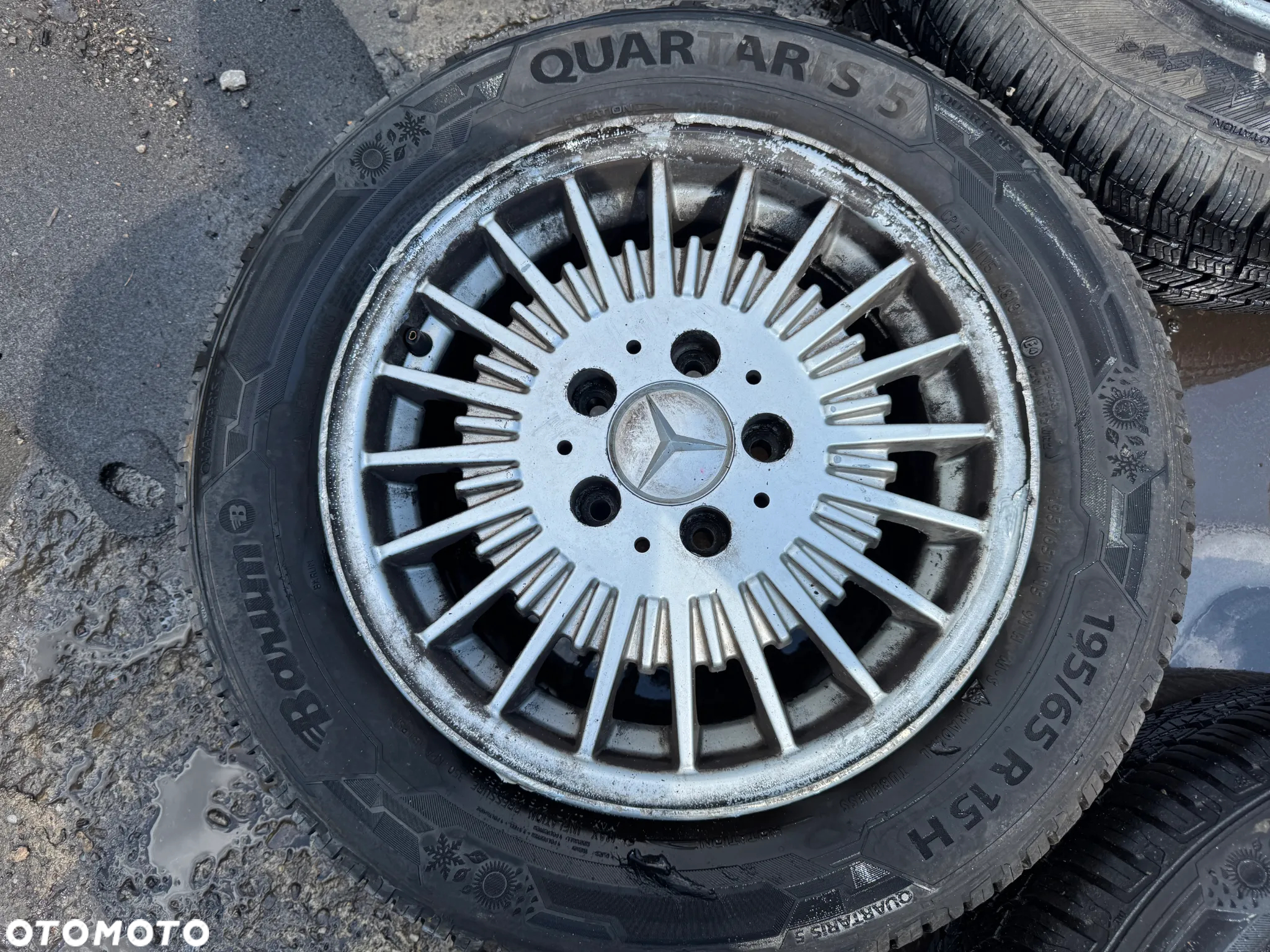 Koła felgi 15' B66470003 Mercedes E-Klasa W124 5x112 7Jx15H2 ET41 - 3