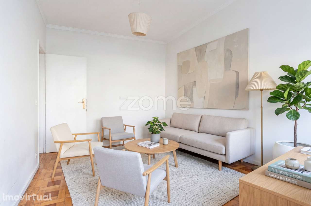 Apartamento T3 com garagem fechada em Águas Santas, Maia - Grande imagem: 2/29