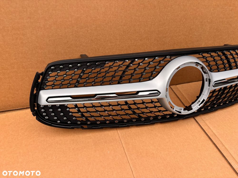 Mercedes Glc W253 Lift Amg Oryginalny Grill Zderzaka Przedniego Diamont Night Czarny Srebrny Oryginalny A2538886600 A2538809504 Jak Nowy Diamond A2058175101 - 18
