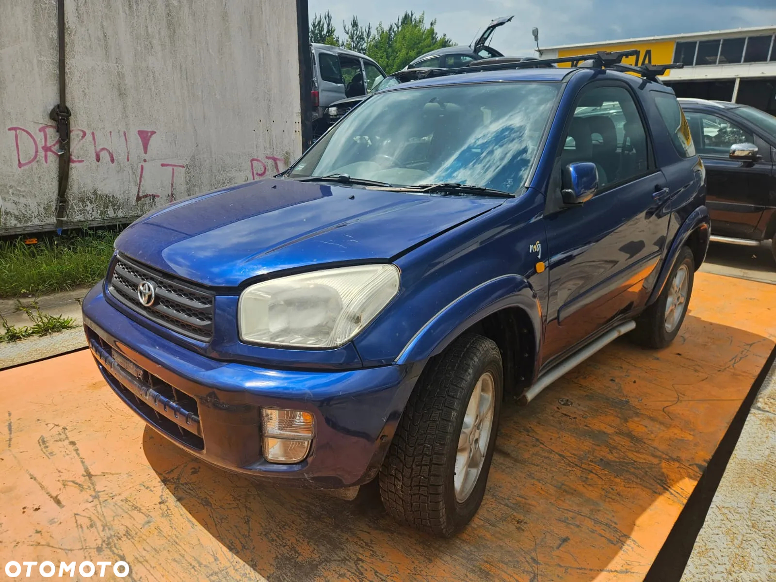 Toyota RAV-4 I 3D 2000-2005 Silnik 2.0 4WD 1AZ-FE 150KM/110kW 8M6 na części drzwi klapa maska zderzak - 4