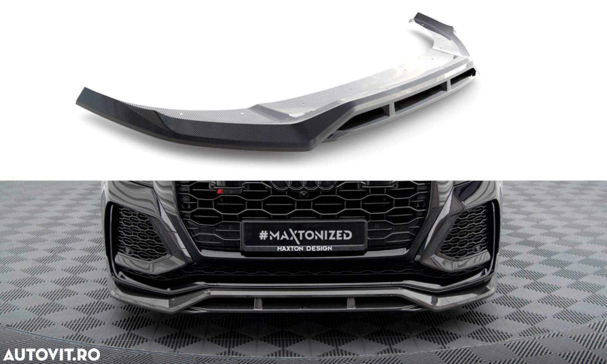 Pachet Exterior Prelungiri compatibil cu Audi RSQ8 Maxton Design Carbon - 16