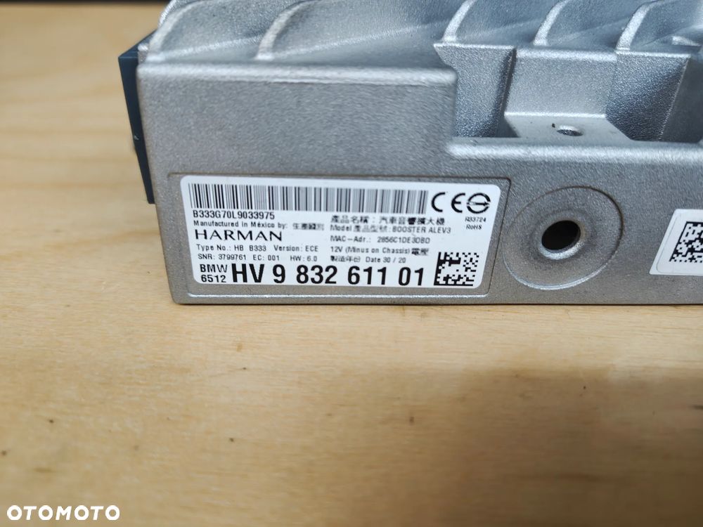 BMW X5 G05 wzmacniacz audi HARMAN HV 983261101 - 2