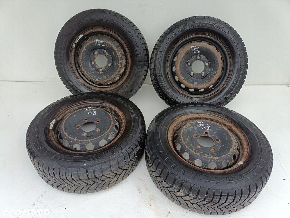 Renault Master III Movano III FELGA OPONA KOŁO Komplet felg 225/65 R16C - 1