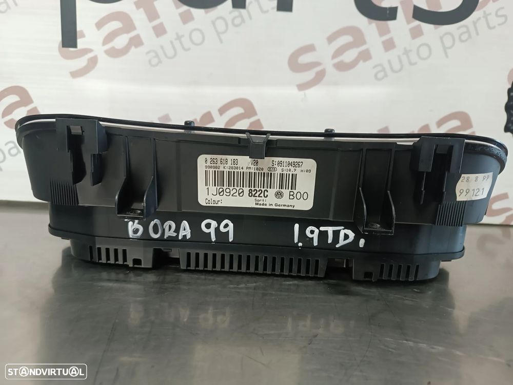 QUADRANTE VOLKSWAGEN GOLF IV / BORA 1.9TDI REF. 1J0920822C 0263618183 - 3