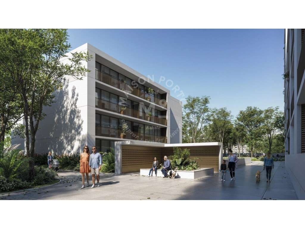 Apartamento T0 com Varanda e Lugar de Estacionamento, próximo a Ave... - Grande imagem: 5/18