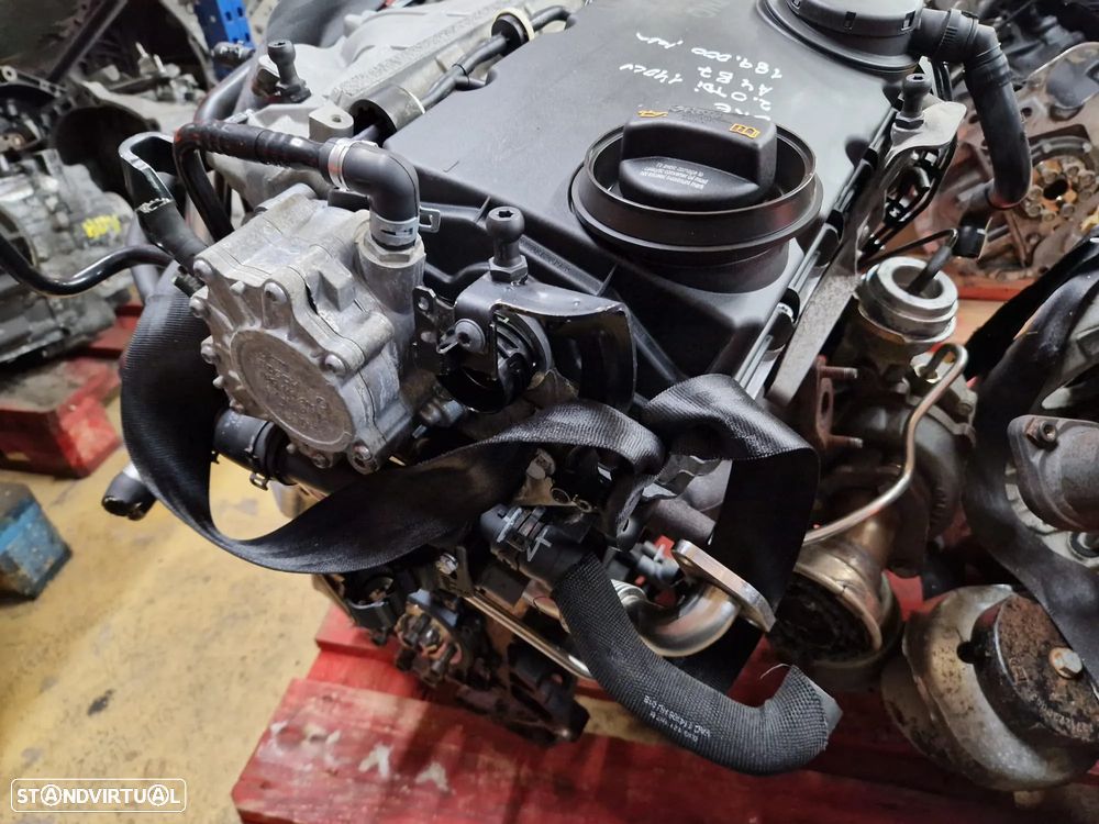 Motor usado BRE AUDI A4 B7 2.0 TDI 140CV BLB BRD A6 C6 COLAÇA C - 6