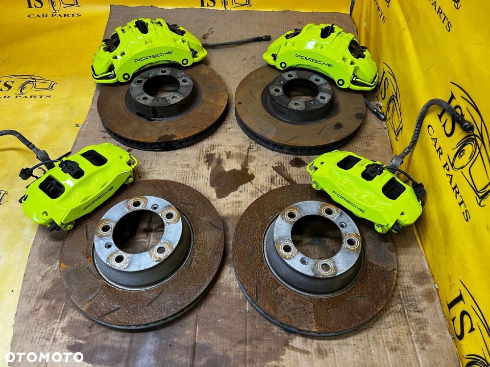 TARCZE HAMULCE ZACISKI PRZÓD TYŁ PORSCHE PANAMERA 970 I LIFT 3.0 S E-HYBRID - 1