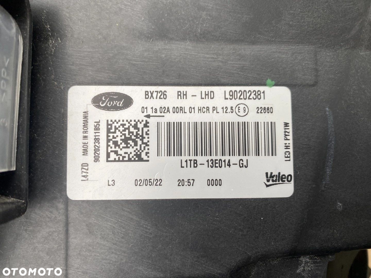 LAMPA PRZEDNIA PRAWA FORD PUMA MK2 FULL LED L1TB-13E014-GJ - 6