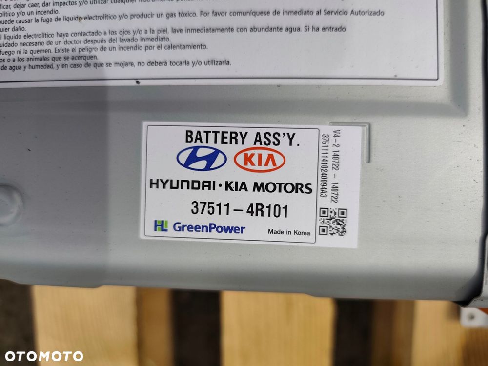 KIA OPTIMA III BATERIA AKUMULATOR HYBRYDA 37511-4R101 2014R - 4