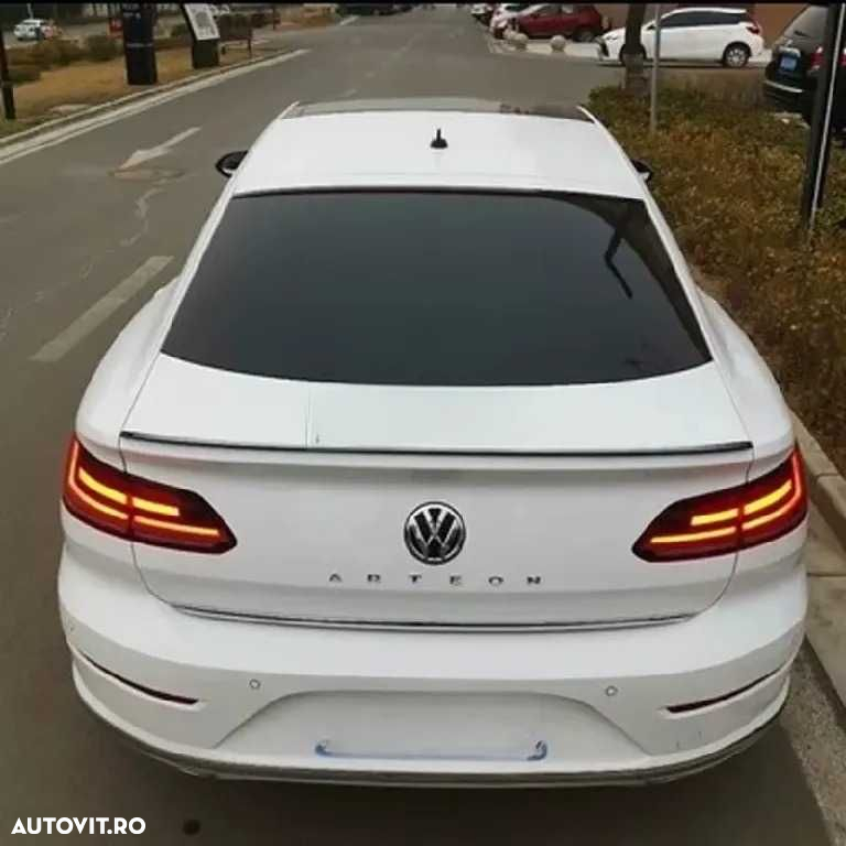 Eleron Lip Codita Slim Portbagaj Volkswagen VW Arteon / CC, Negru Luci - 3