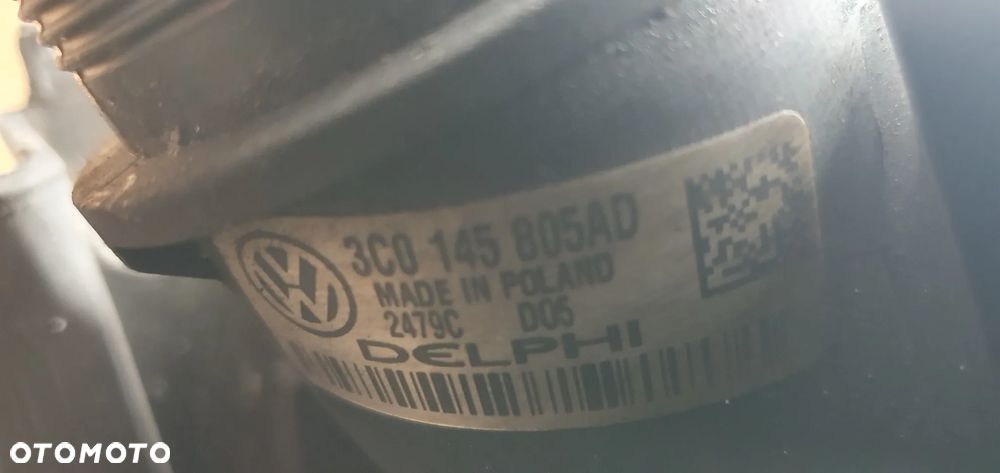 Pas przedni wzmocnienie chłodnica chłodnice wentylatory VW Passat B6 2.0 TDI 3C0121253AB 3C0145805AD 1K0121207BC 1K0121205AD - 9