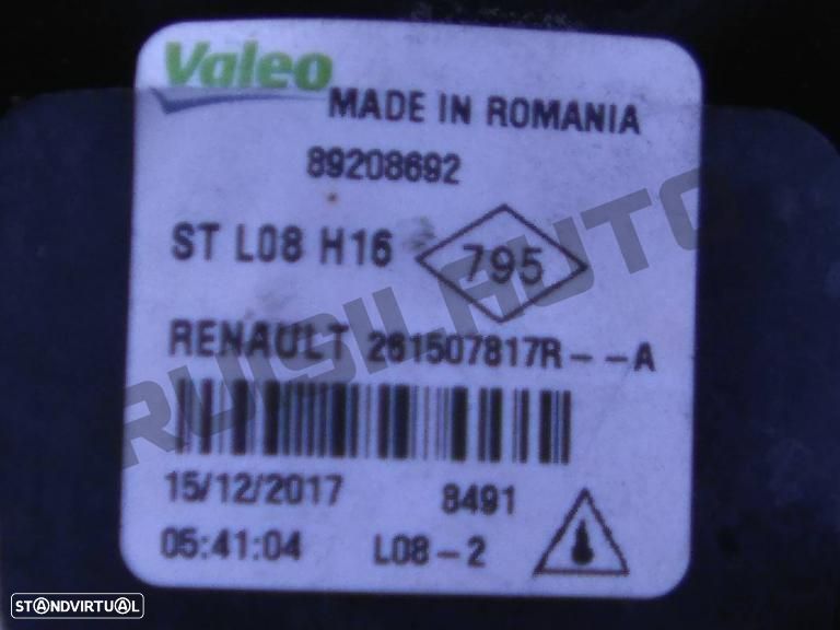 Ótica / Farol Nevoeiro Frente Direito 2615_07817r Dacia Lodgy [ - 4
