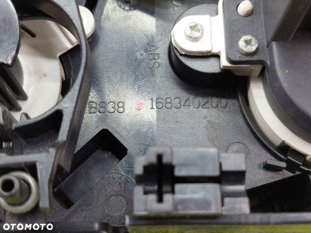 Panel nawiewu Fiat Ducato III 2007- 168340200 Citroën Jumper II ORYGINAŁ - 5