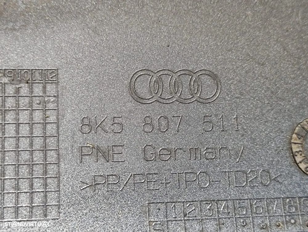 Parachoques traseiro trás original Audi A4 B8 Carro Sedan - 8