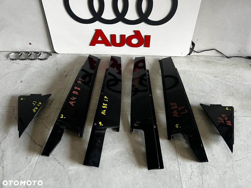 AUDI A4 B8 OSŁONA LISTWA NAKŁADKA OSŁONA SŁUPKA DRZWI CENA W OPISIE