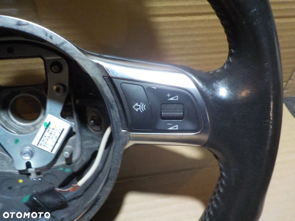 AUDI TT 8J KIEROWNICA CZARNA SKÓRA MULTIFUNKCJA - 4