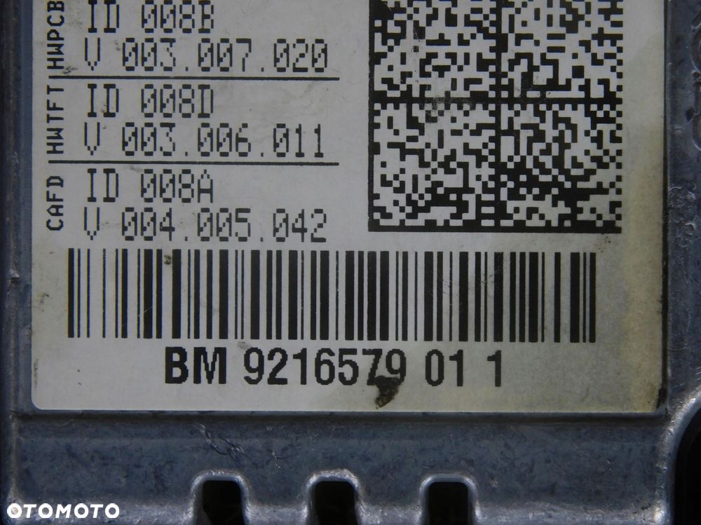 9216579 Wyświetlacz Monitor Otyginał Bmw F01 - 3