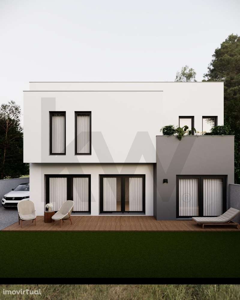 Terreno com Projecto aprovado para moradia T4 mais Escritório - Grande imagem: 2/11